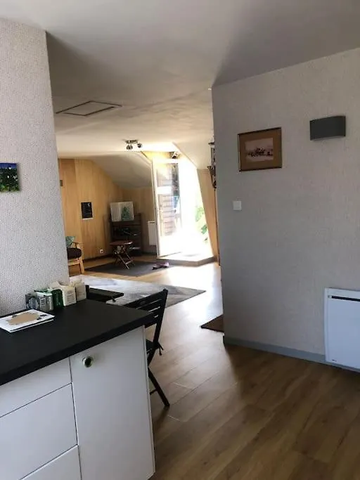 아파트 Appartement Dans Maison Rouge Saint-Gravé 프랑스